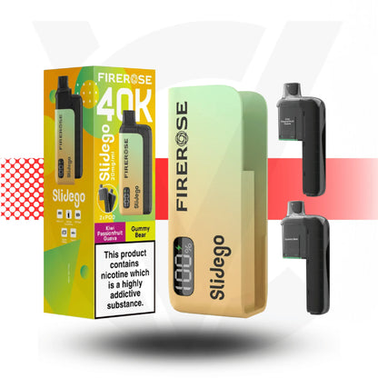 Firerose Slidego 40K Puffs Prefilled Pod Kit by Elux