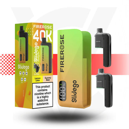 Firerose Slidego 40K Puffs Prefilled Pod Kit by Elux