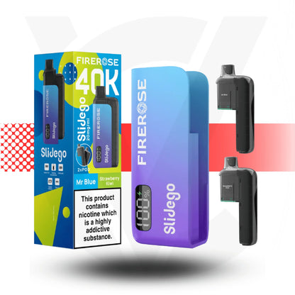 Firerose Slidego 40K Puffs Prefilled Pod Kit by Elux