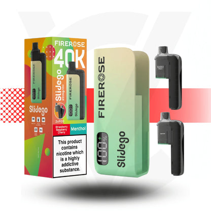 Firerose Slidego 40K Puffs Prefilled Pod Kit by Elux