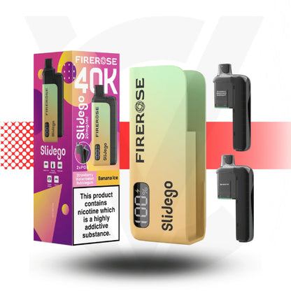Firerose Slidego 40K Puffs Prefilled Pod Kit by Elux