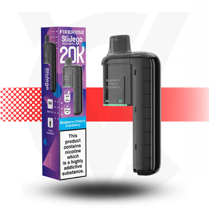 Firerose Slidego 20K Puffs Prefilled Pods by Elux