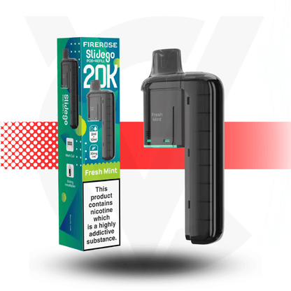 Firerose Slidego 20K Puffs Prefilled Pods by Elux