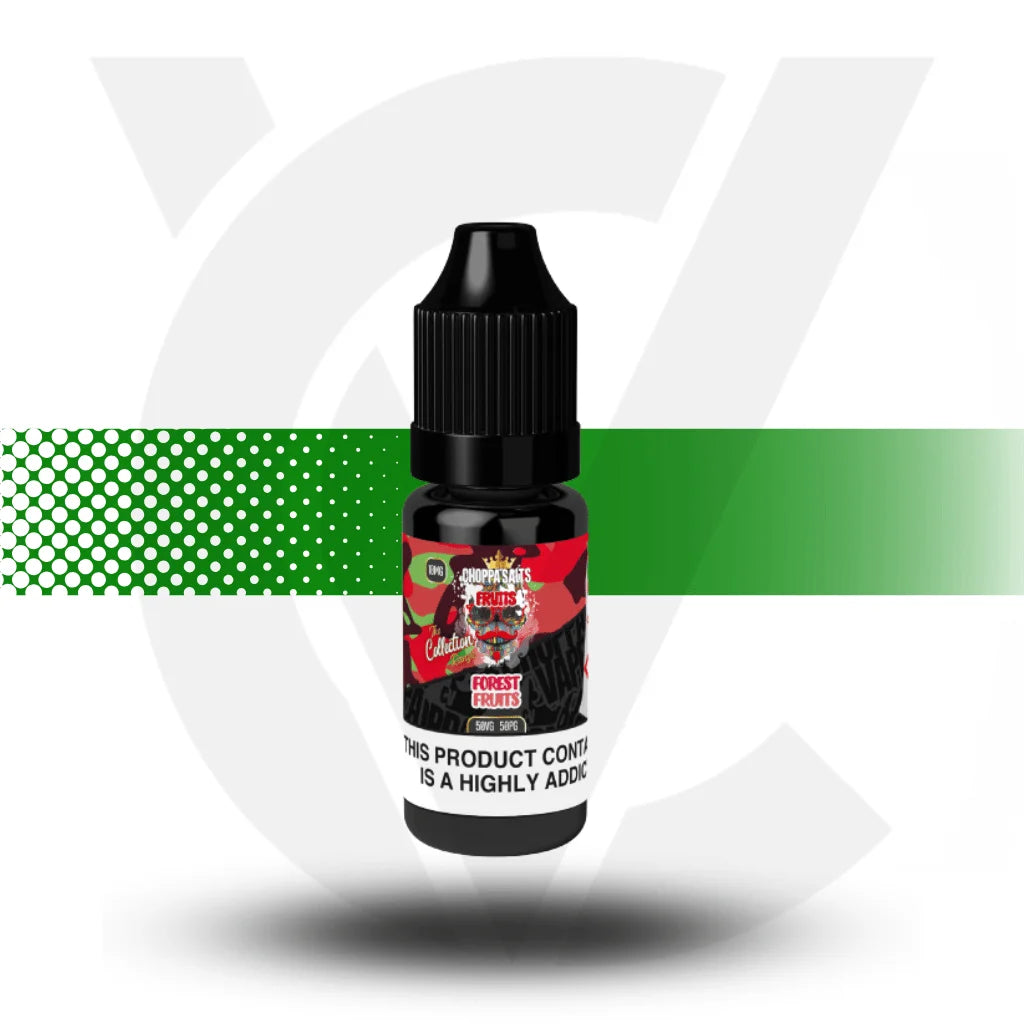 Choppa Salts Nicotine Salt E-Liquid 10ml 10MG - Forest Fruits - Cloud Vapez UK