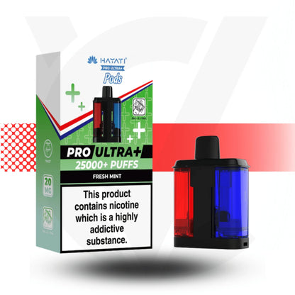 Hayati Pro Ultra+ 25k Pod vape - Fresh Mint - Cloud Vapez UK