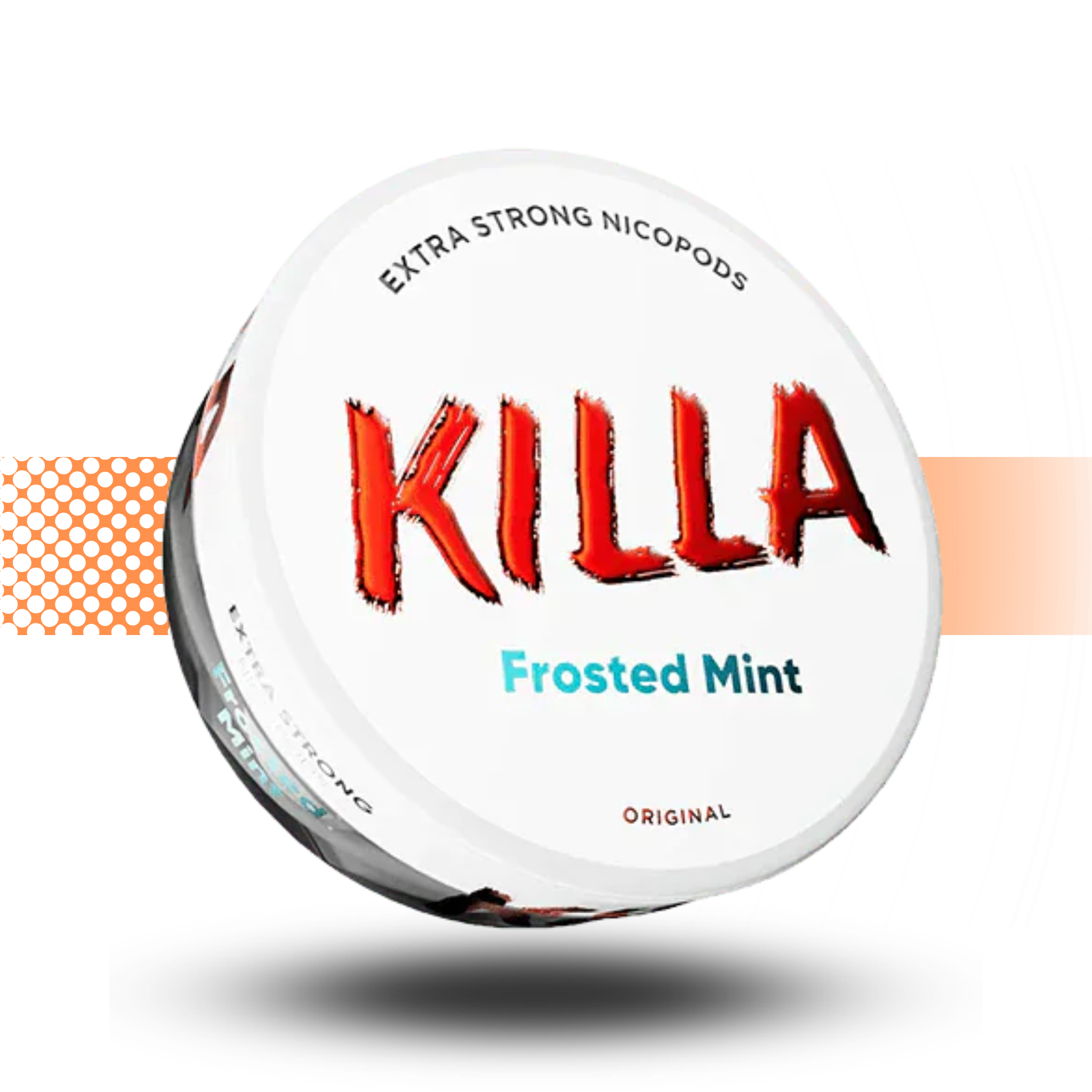 Killa Nicotine Pouches Snus No Tobacco Nicopods - Frosted Mint 13.2mg - Cloud Vapez UK