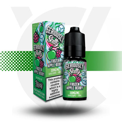 Frozen Apple Berry Doozy Seriously Salt Nic Salt in 10mg in a 10ml bottle - Cloud Vapez UK