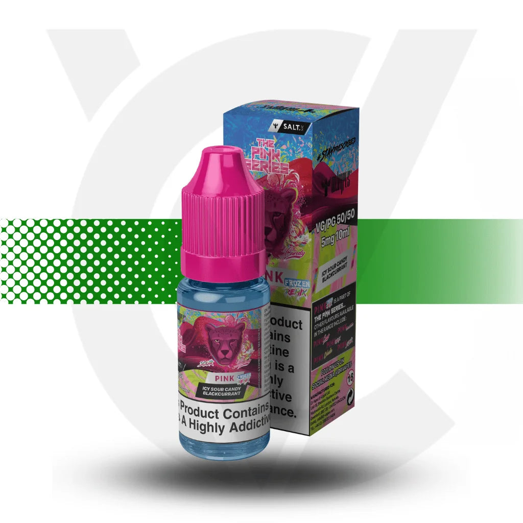 Dr Vapes Pink Series Nic Salt E-Liquid 10ml 10MG - Frozen - Cloud Vapez UK