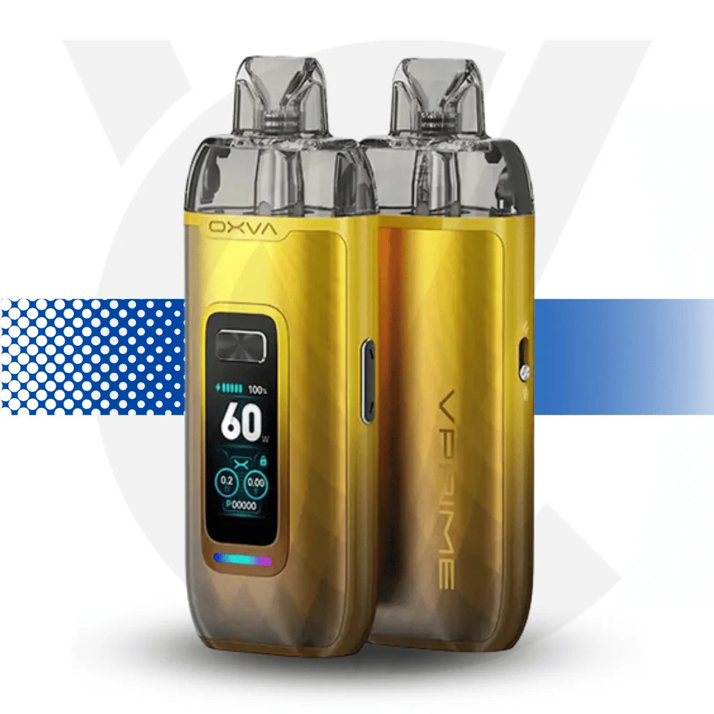 Oxva VPrime Vape Pod Kit - Gold - Cloud Vapez UK