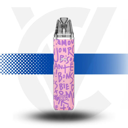 Oxva Xlim Go Vape Pod Kit Rechargeable - Graffiti Pink - Cloud Vapez UK