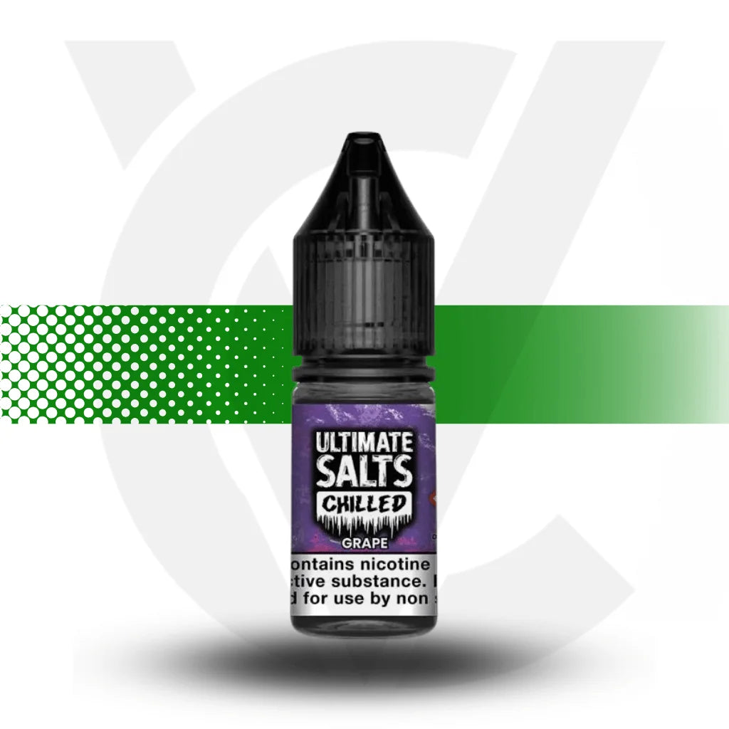 Ultimate Nicotine Salts E-Liquid 10ml 10MG - Chilled Grape - Cloud Vapez UK