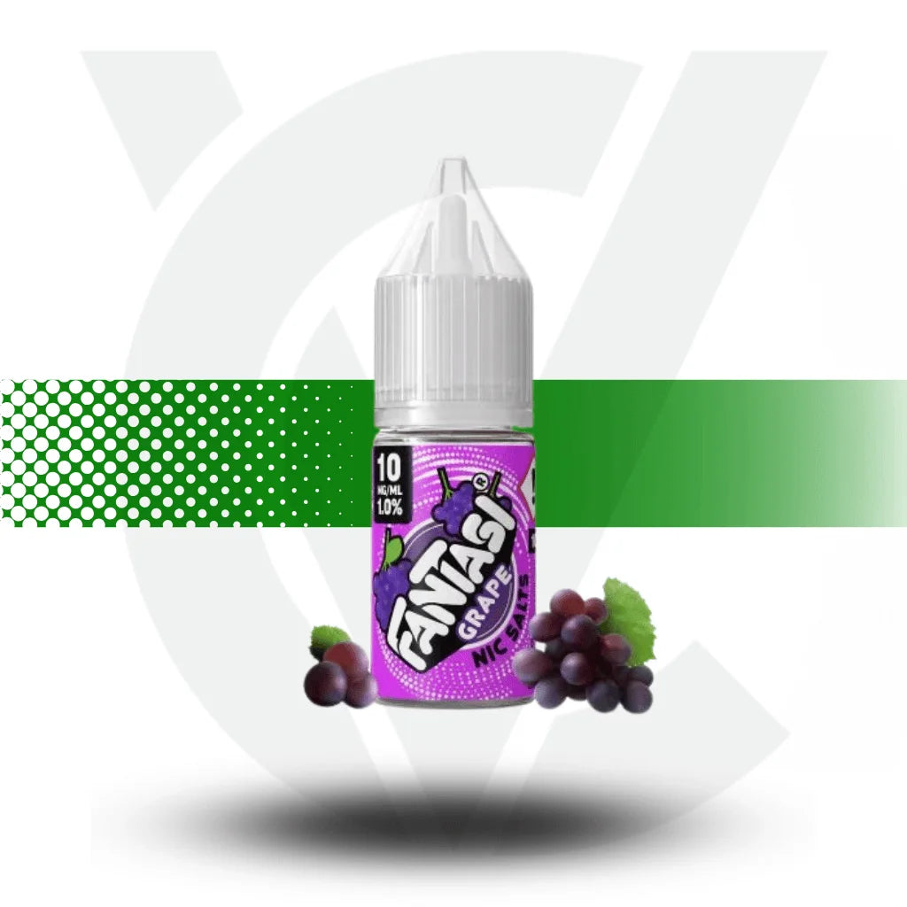 Fantasi Nicotine Salts E-Liquid 10ml 10MG - Grape - Cloud Vapez UK