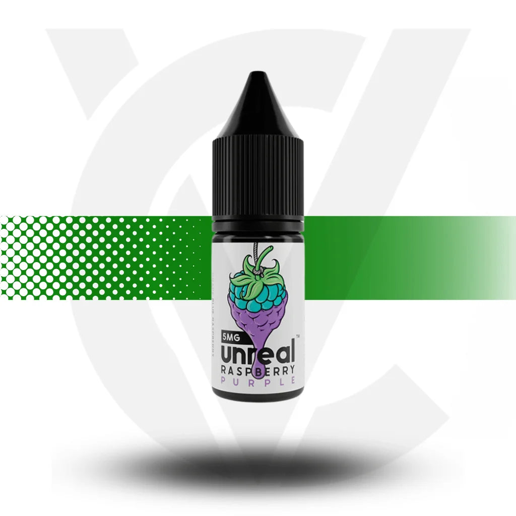 Unreal Raspberry Nicotine Salts E-Liquid 10ml 10MG - Grape Purple - Cloud Vapez UK