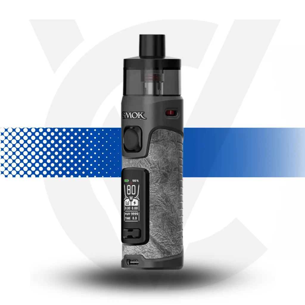 Smok RPM5 Vape Pod Mod Kit - Grey Leather - Cloud Vapez UK