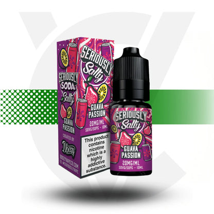 Guava Passion Doozy Seriously Salt Nic Salt in 10mg in a 10ml bottle - Cloud Vapez UK