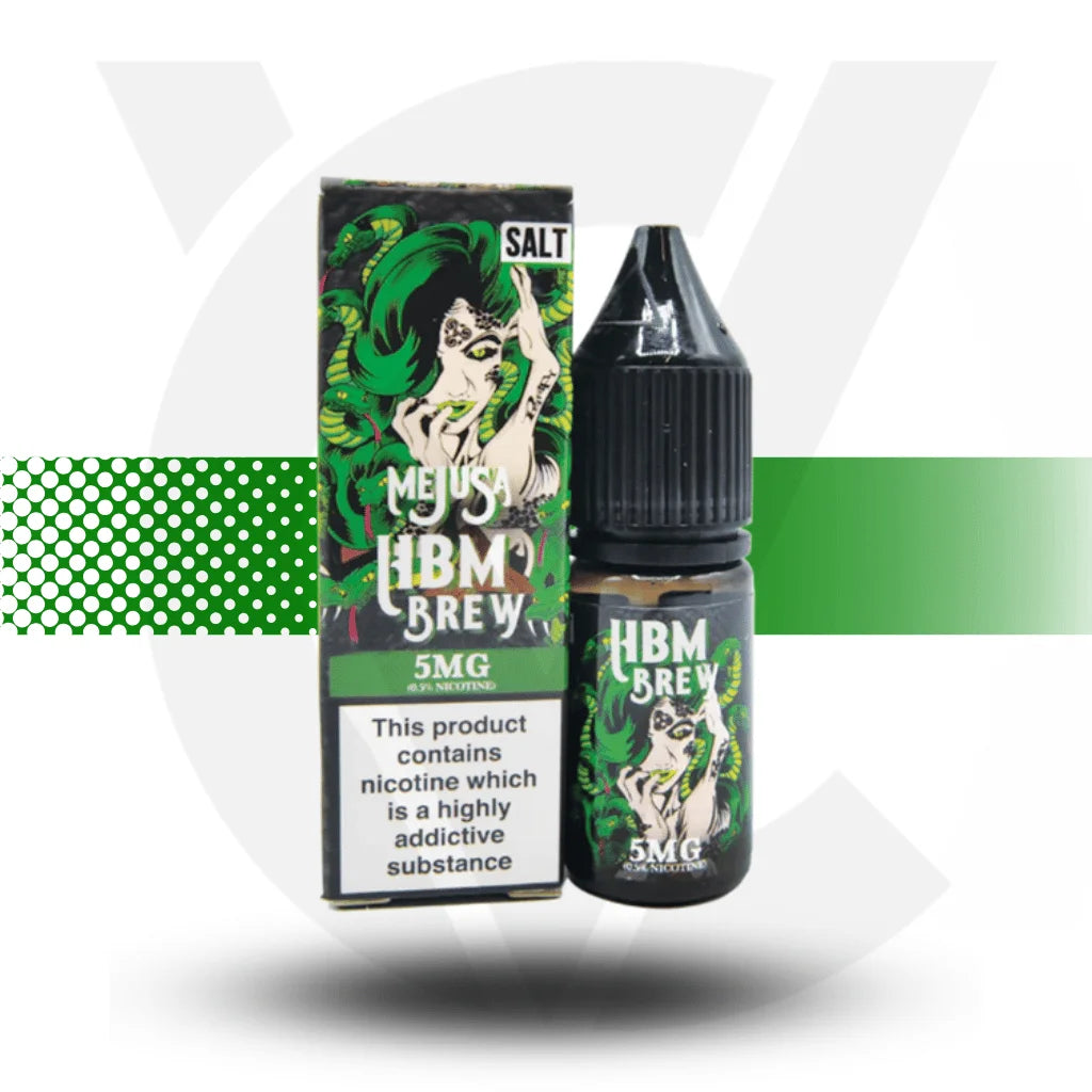 Mejusa Nicotine Salts E-Liquid 10ml 10MG - HBM Brew - Cloud Vapez UK