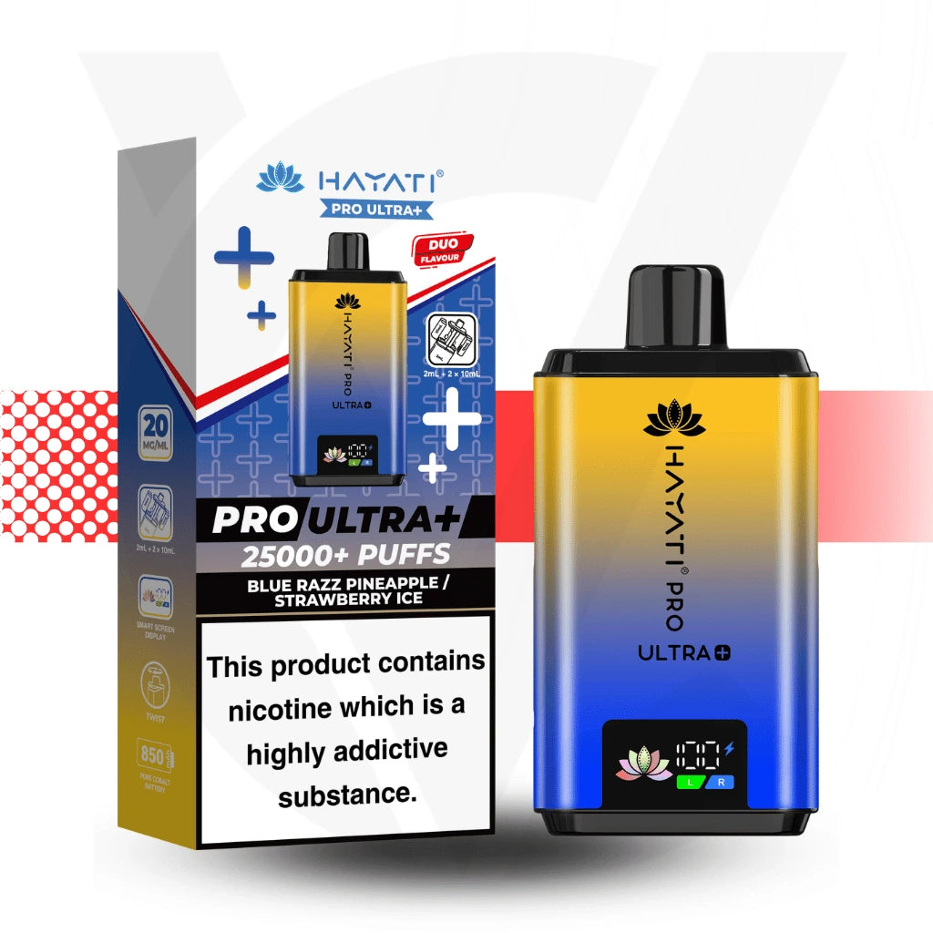 Hayati Pro Ultra Plus 25K Prefilled Pod Kit