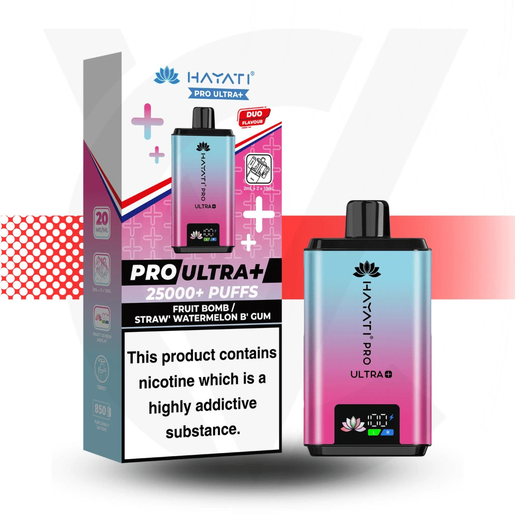 Hayati Pro Ultra Plus 25K Prefilled Pod Kit