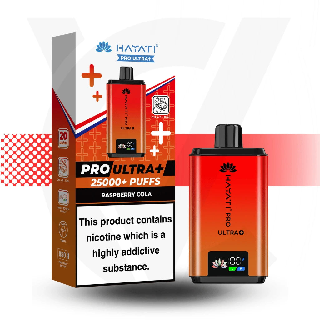Hayati Pro Ultra Plus 25K Prefilled Pod Kit