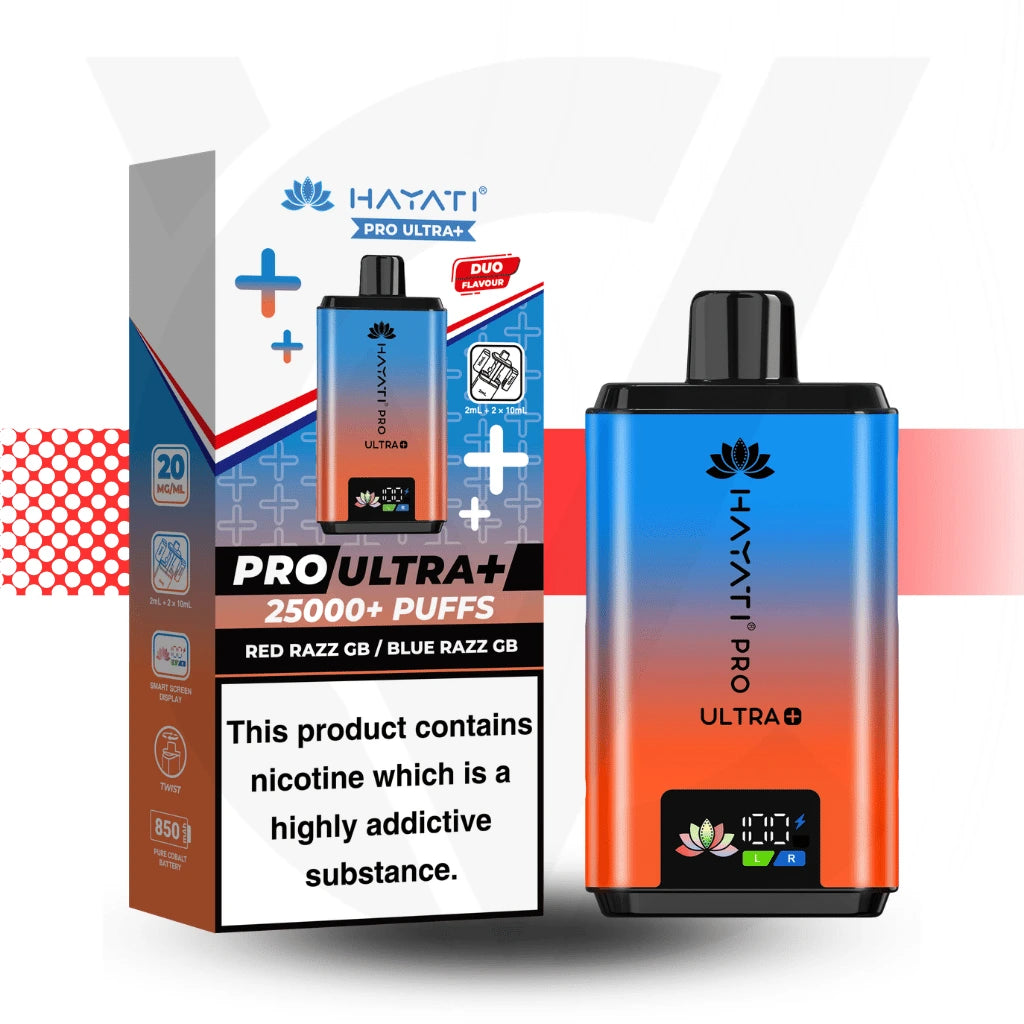 Hayati Pro Ultra Plus 25K Prefilled Pod Kit