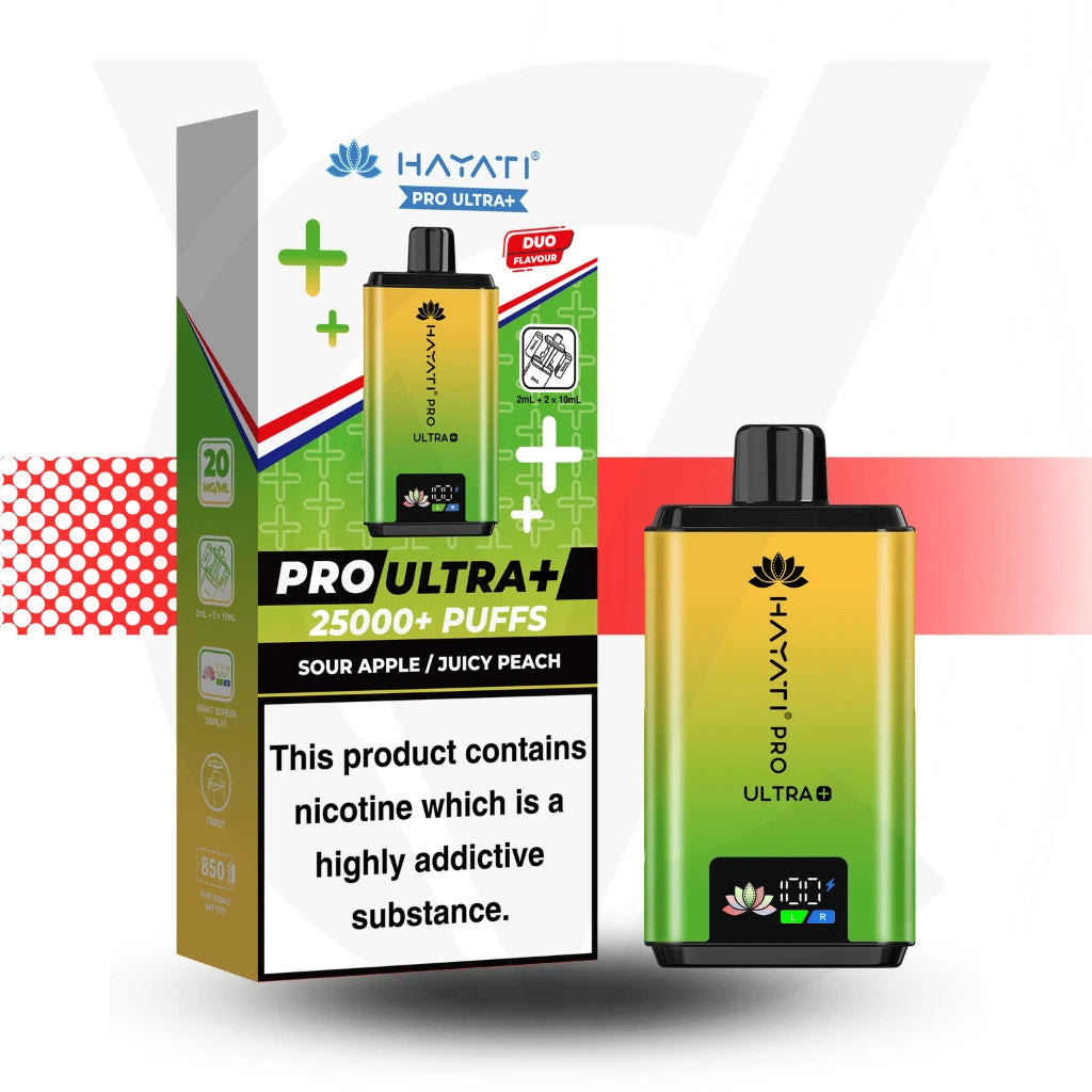 Hayati Pro Ultra Plus 25K Prefilled Pod Kit