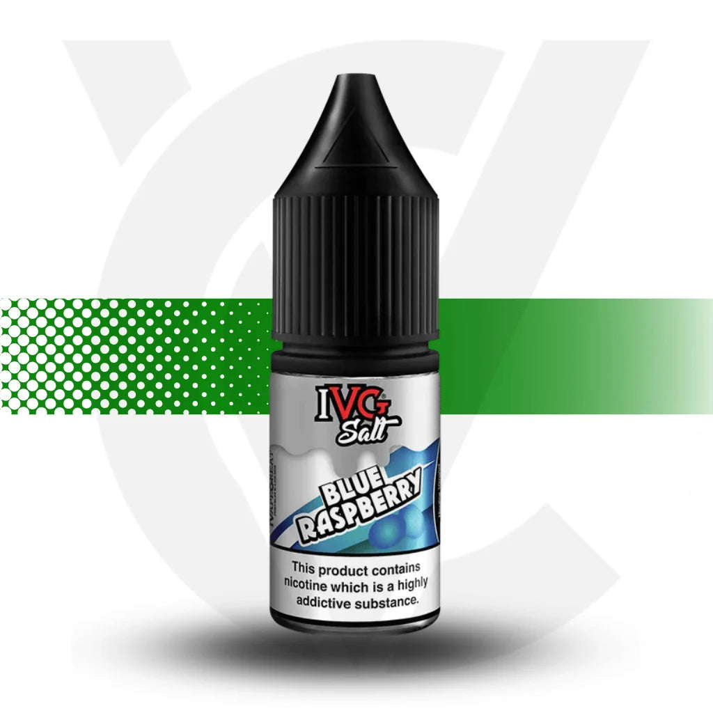 IVG Salt - Blue Raspberry - 10MG Nic Salt 10ml - Cloud Vapez UK