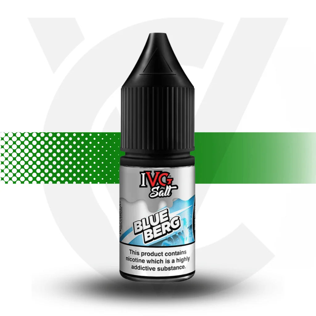 IVG Salt - Blueberg Burst - 10MG Nic Salt 10ml - Cloud Vapez UK