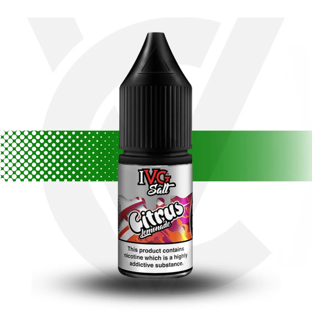 IVG Salt - Citrus Lemonade - 10MG Nic Salt 10ml - Cloud Vapez UK