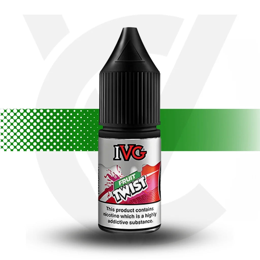 IVG Salt - Fruit Twist - 10MG Nic Salt 10ml - Cloud Vapez UK