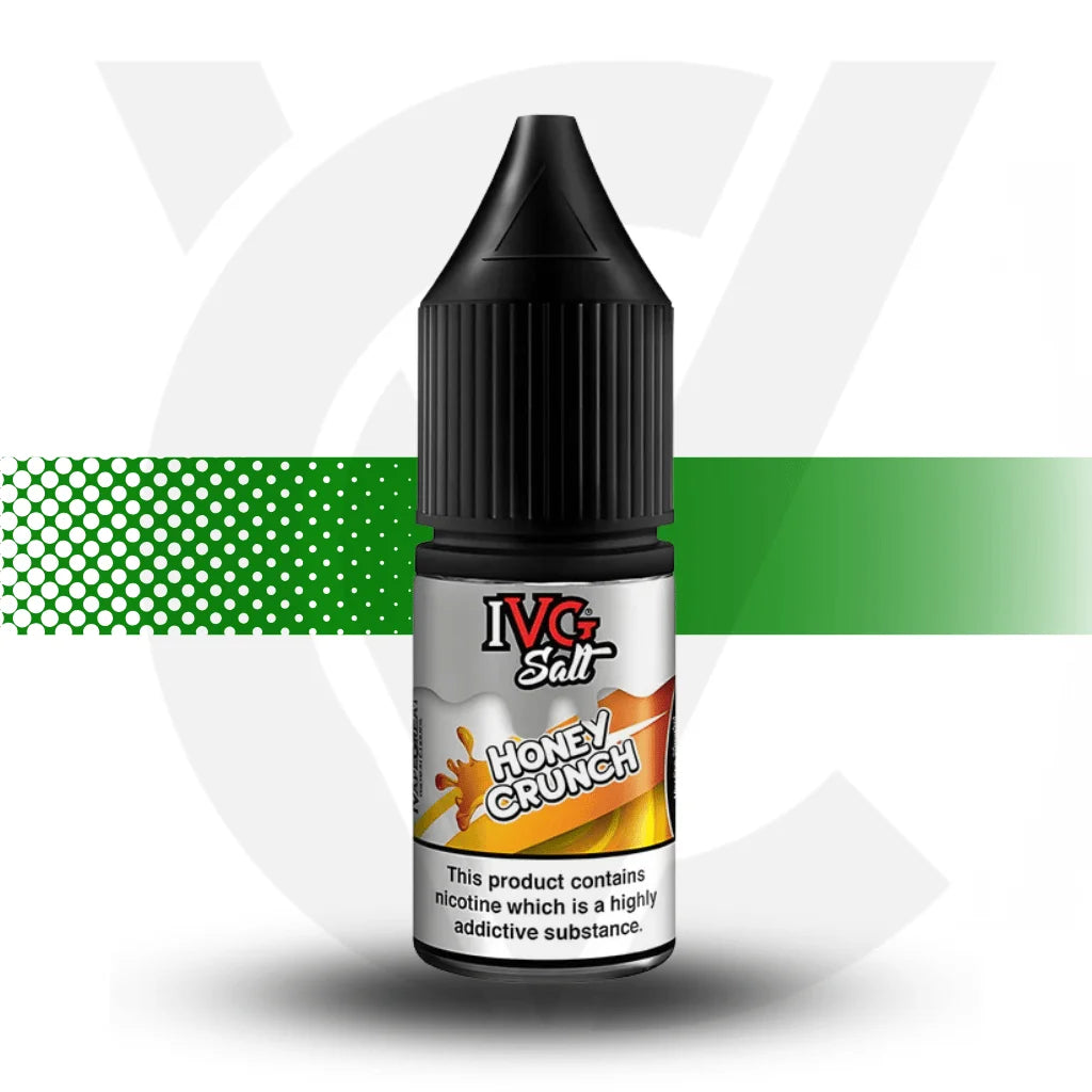 IVG Salt - Honey Crunch - 10MG Nic Salt 10ml - Cloud Vapez UK