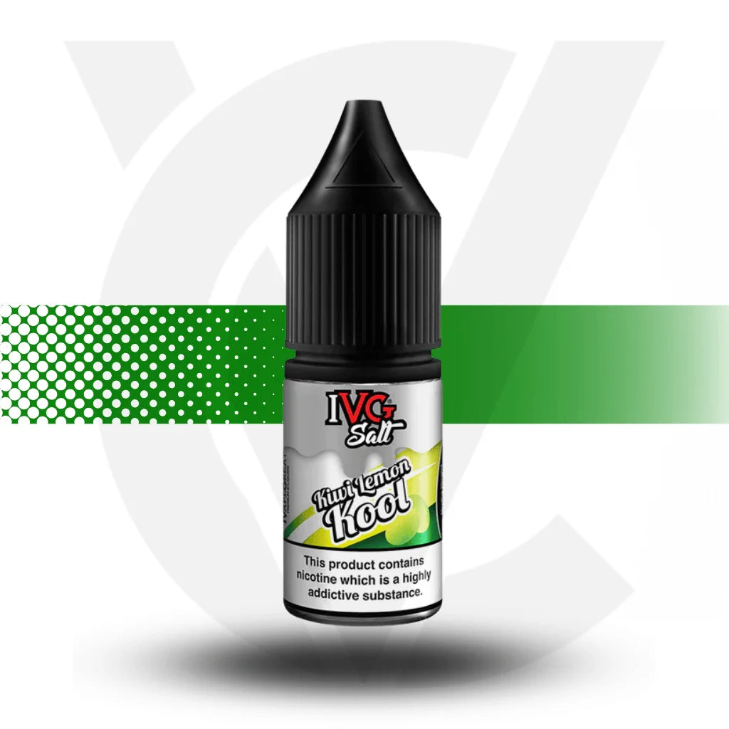 IVG Salt - Kiwi Lemon Cool - 20MG Nic Salt 10ml - Cloud Vapez UK