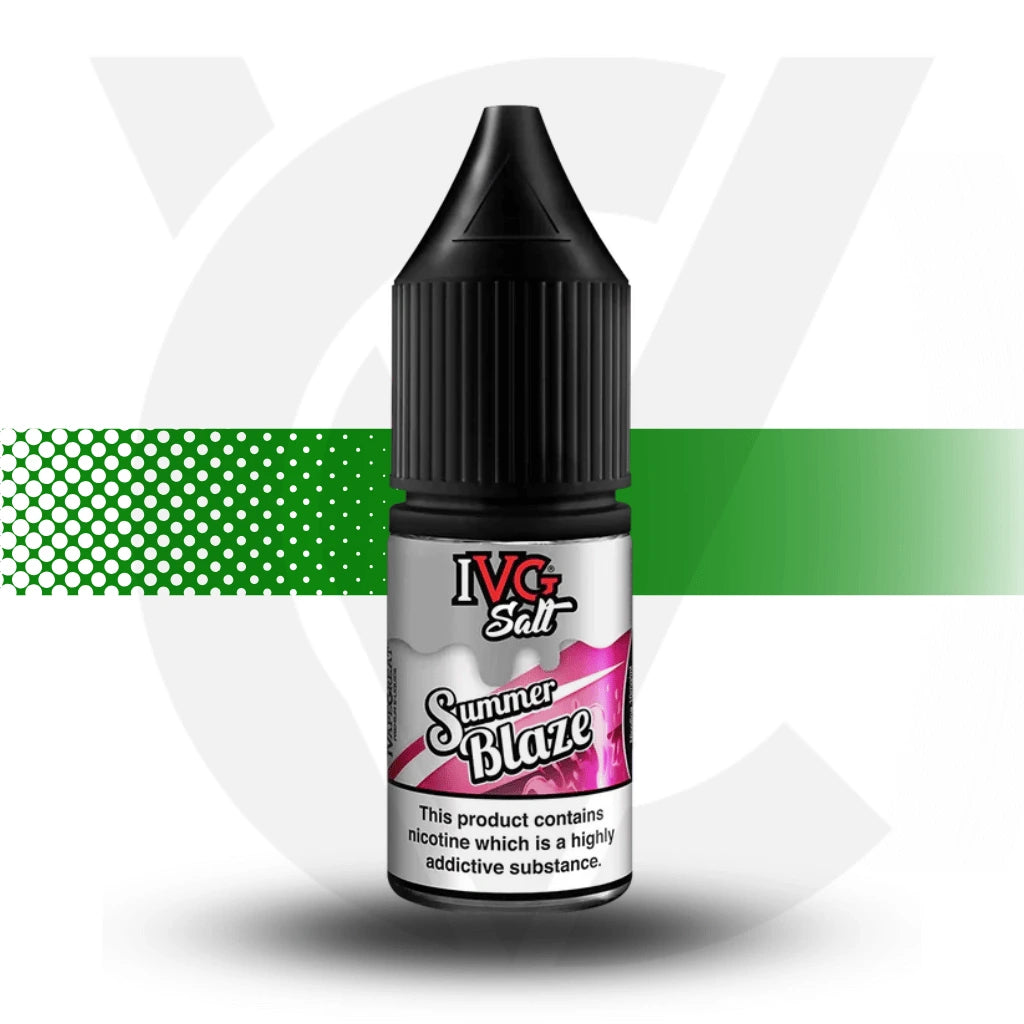 IVG Salt - Summer Blaze - 10MG Nic Salt 10ml - Cloud Vapez UK