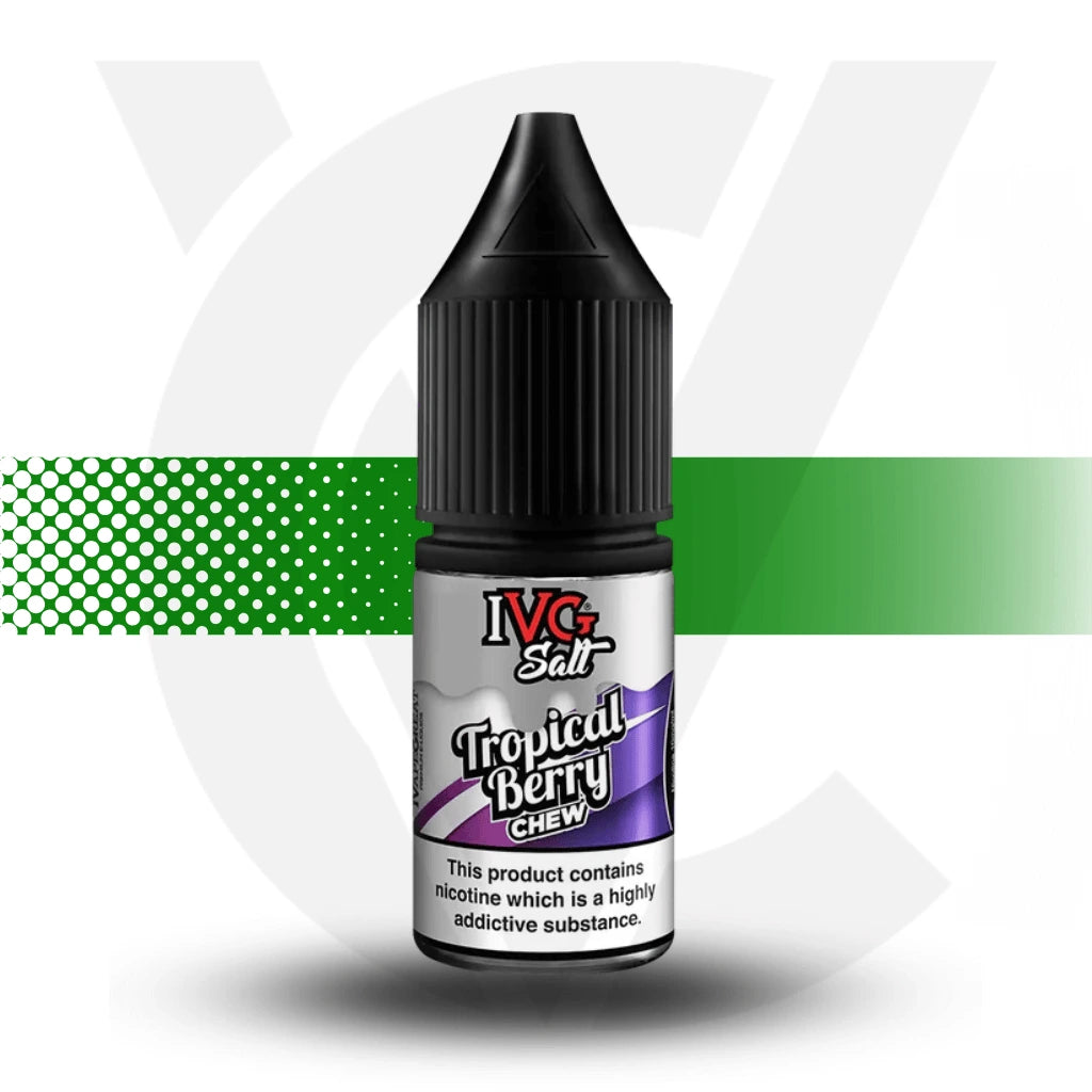 IVG Salt - Tropical Berry Chew - 10MG Nic Salt 10ml - Cloud Vapez UK