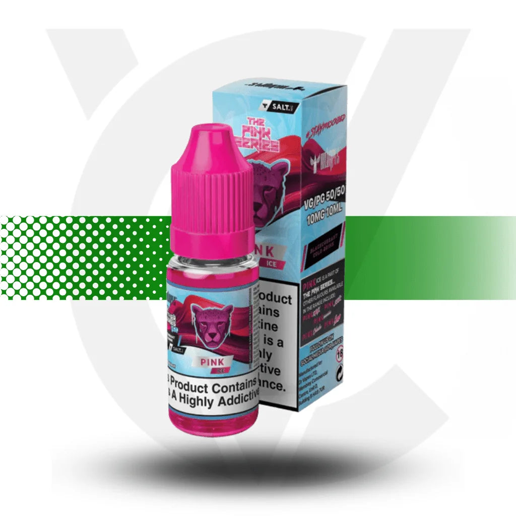 Dr Vapes Pink Series Nic Salt E-Liquid 10ml 10MG - Ice - Cloud Vapez UK