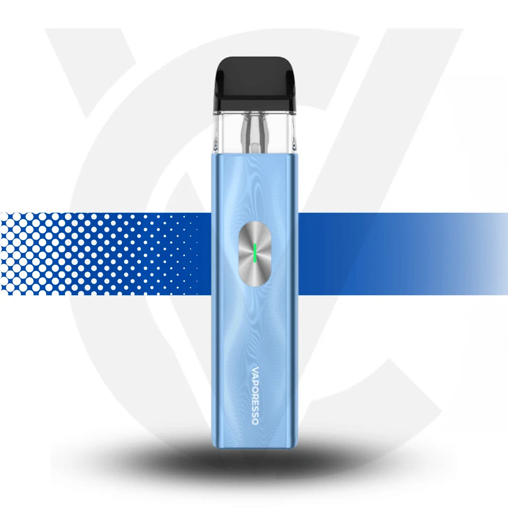 Vaporesso Xros 4 Mini Vape Pod Kit - Ice Blue - Cloud Vapez UK