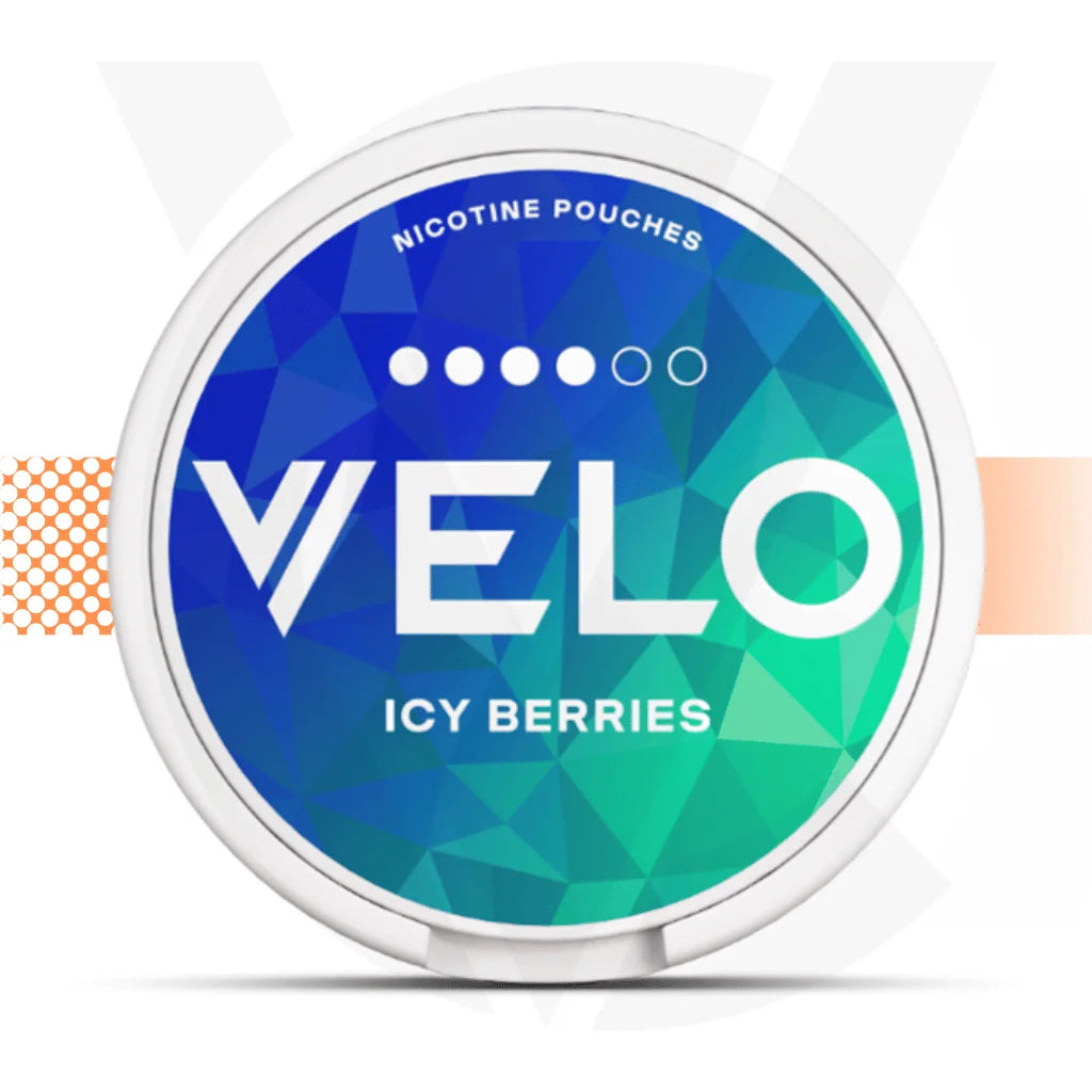 Velo Nicotine Pouches Snus No Tobacco Nicopods - Icy Berries - Cloud Vapez UK