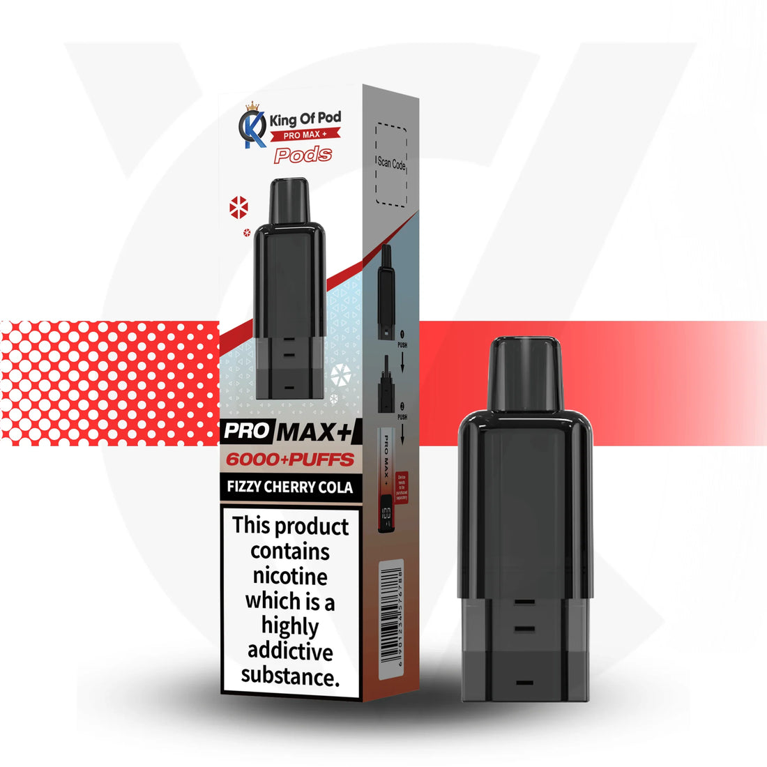 King Of Pod Pro Max 6000 Prefilled Pods