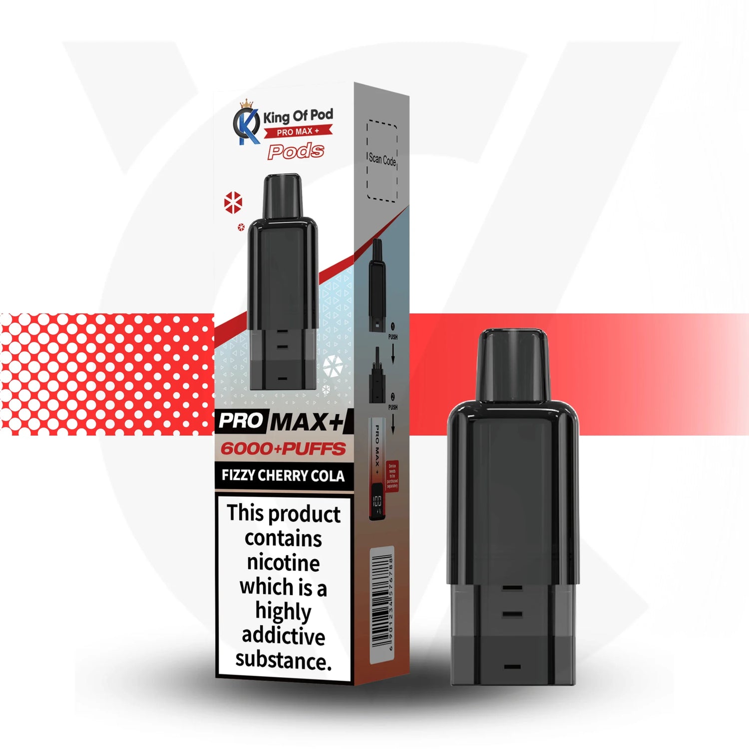 King Of Pod Pro Max 6000 Prefilled Pods