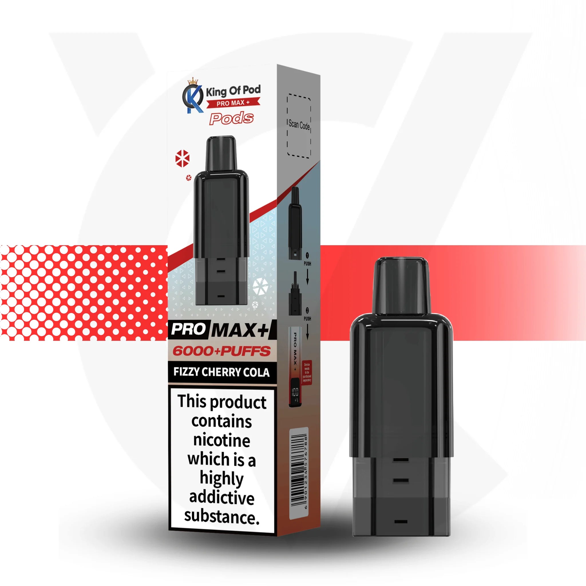 King Of Pod Pro Max 6000 Prefilled Pods