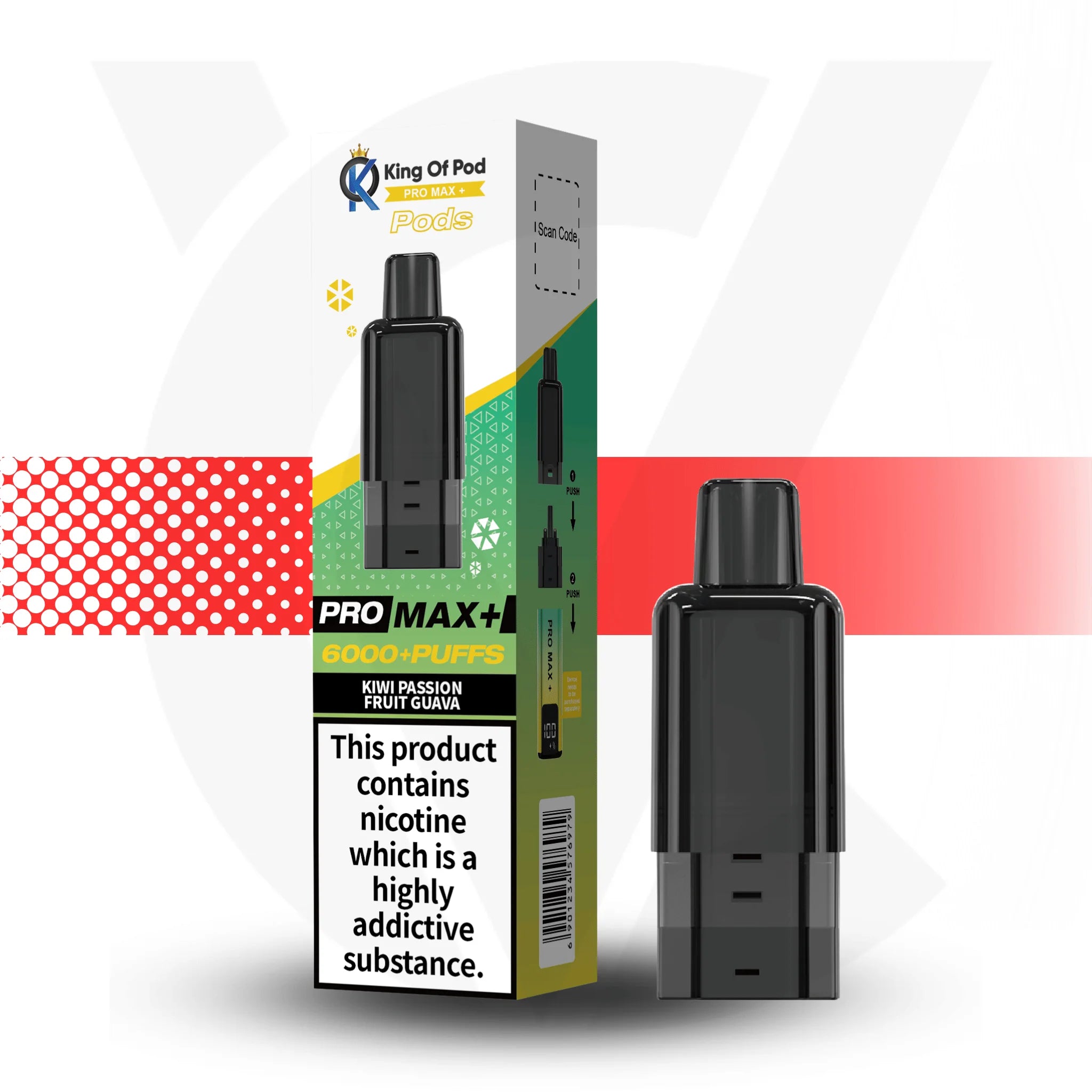 King Of Pod Pro Max 6000 Prefilled Pods