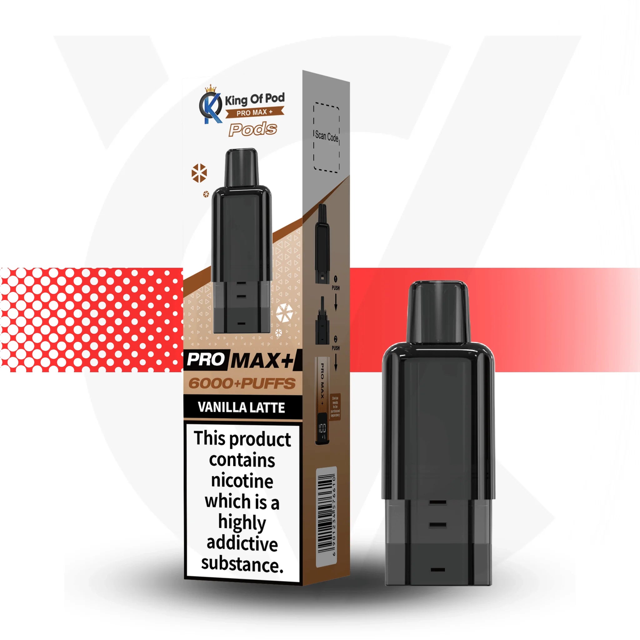 King Of Pod Pro Max 6000 Prefilled Pods