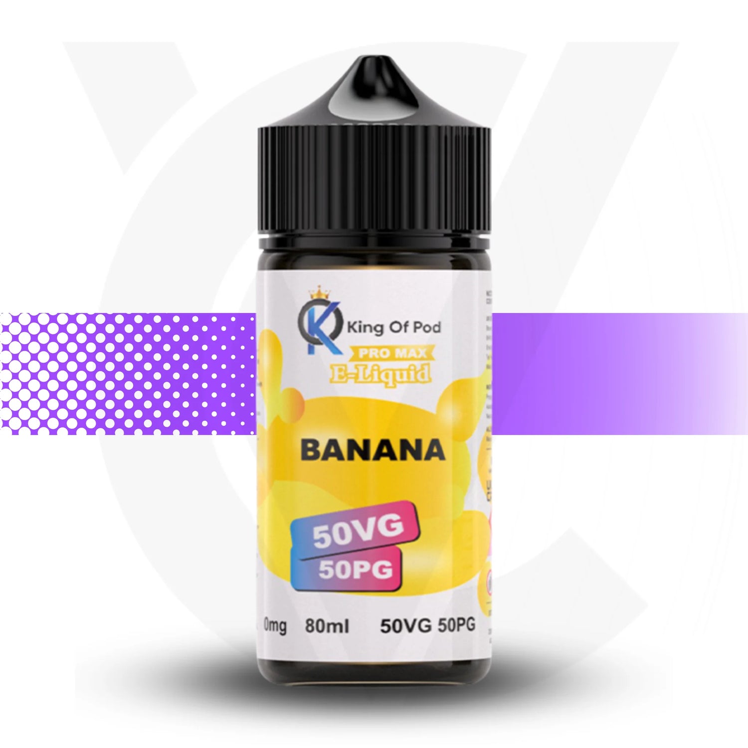 E-liquid bottle labeled &