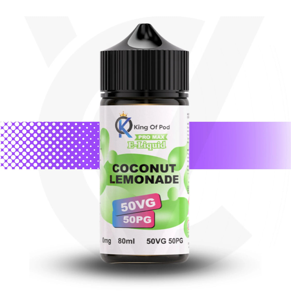 Vape juice bottle labeled &