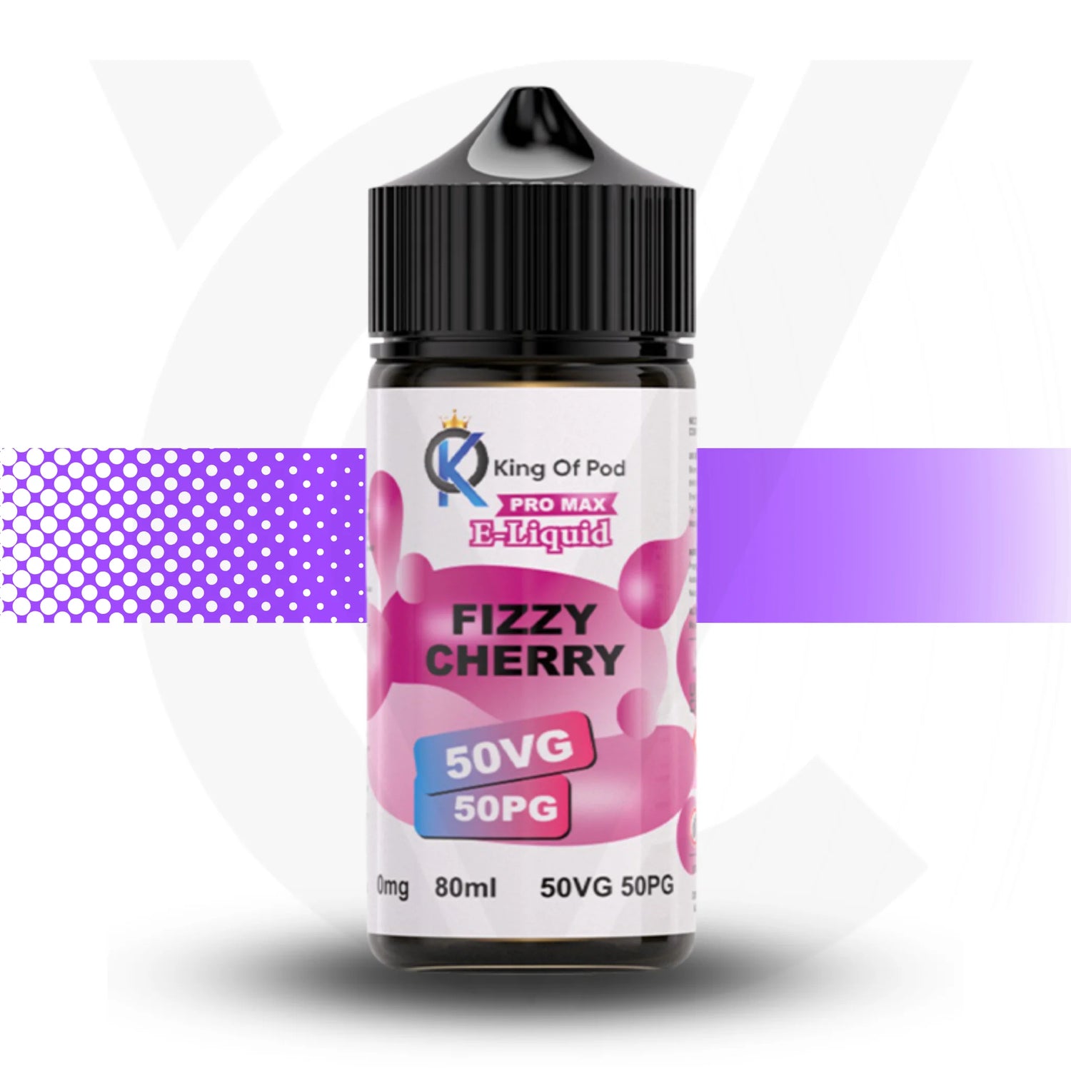 E-liquid bottle labeled &