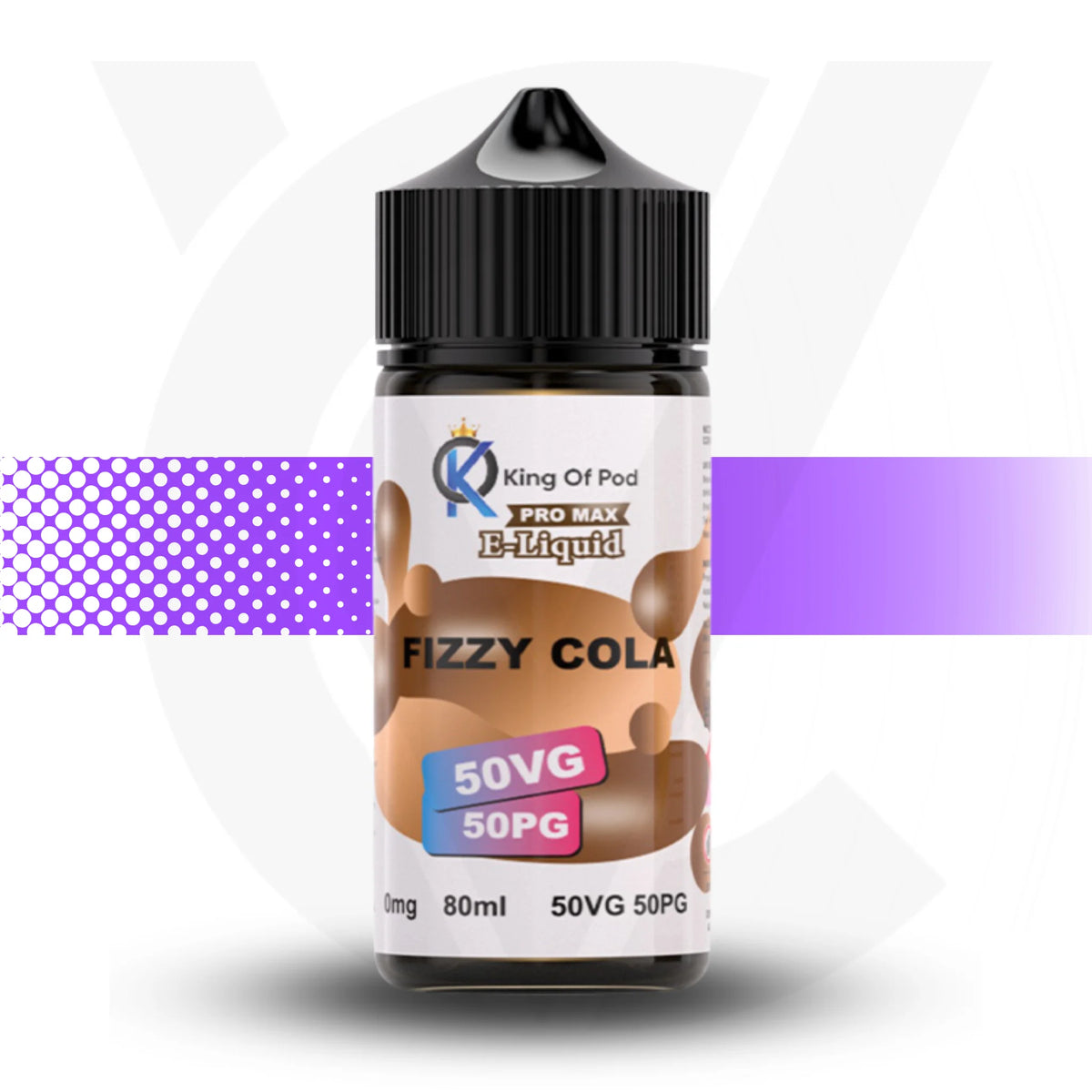 E-liquid bottle labeled &