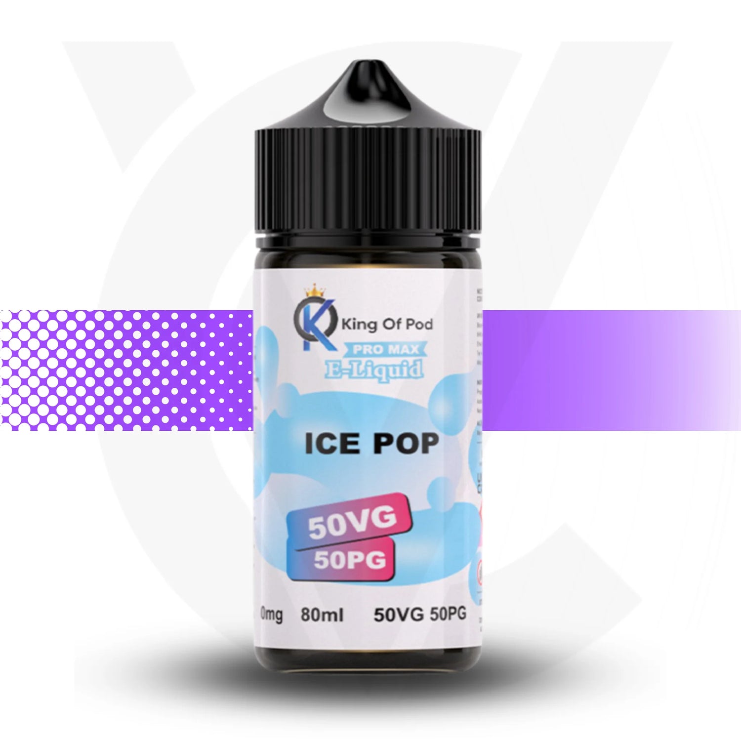 Vape juice bottle labeled &