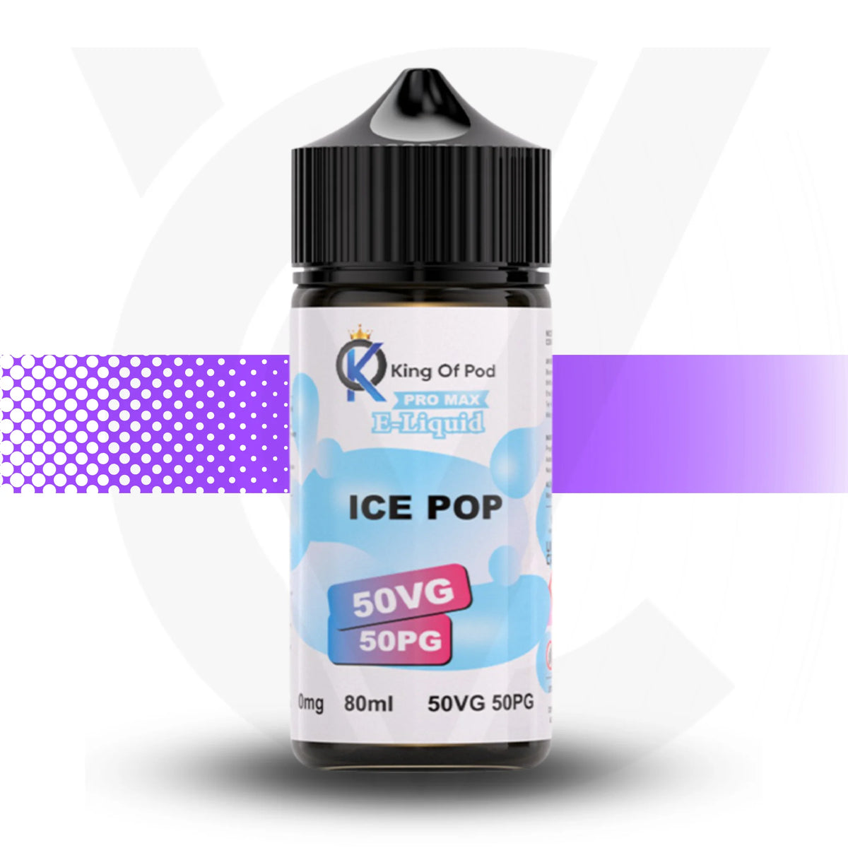 Vape juice bottle labeled &