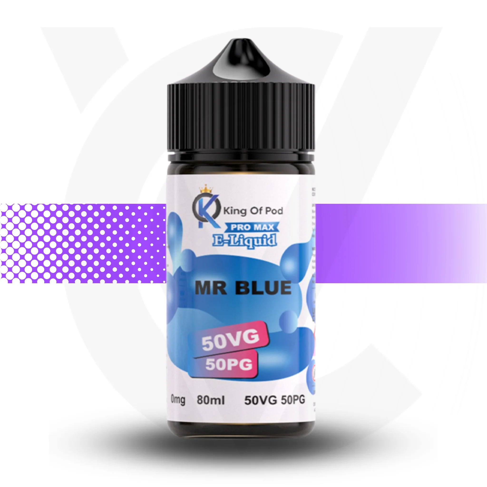 E-liquid bottle labeled &