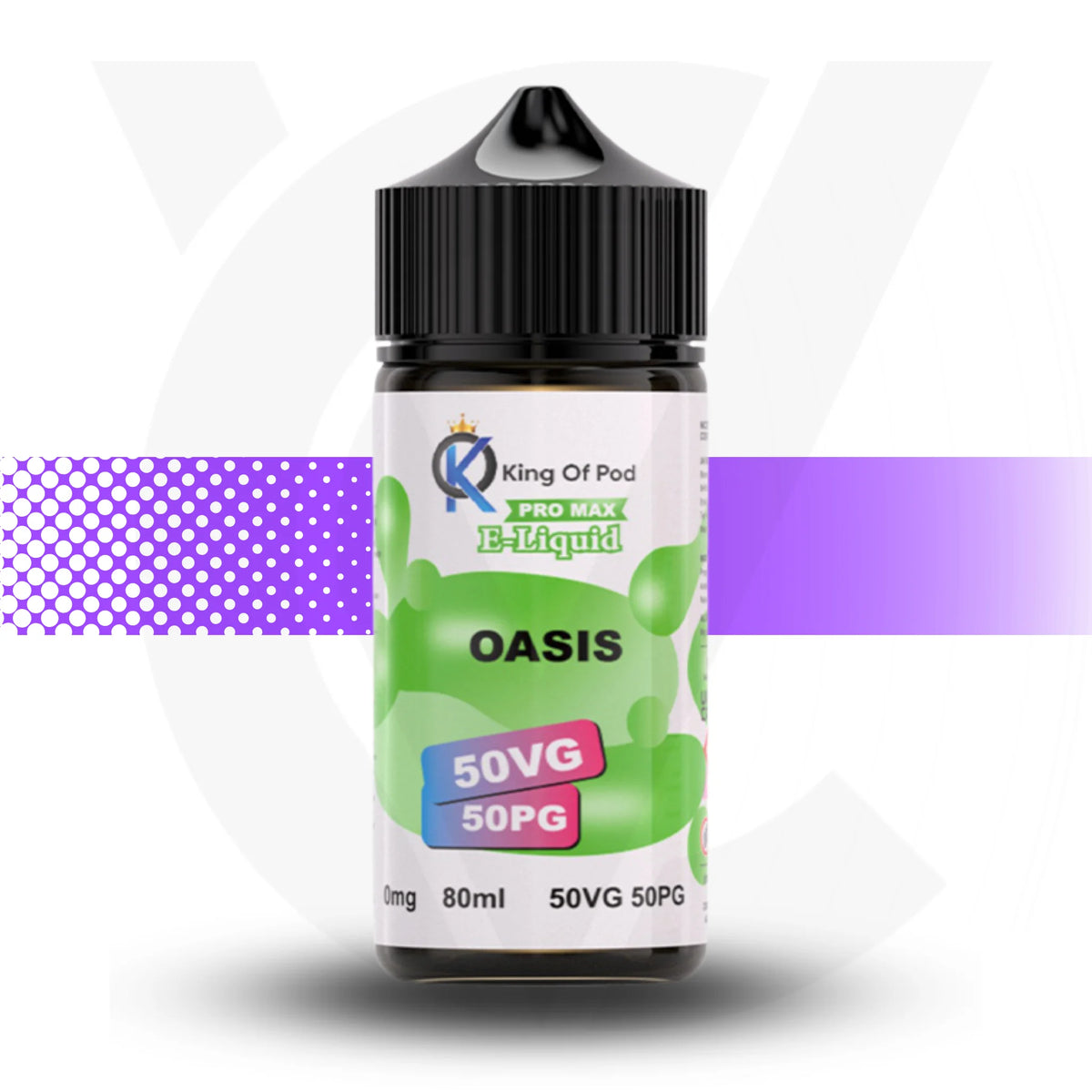 E-liquid bottle labeled &