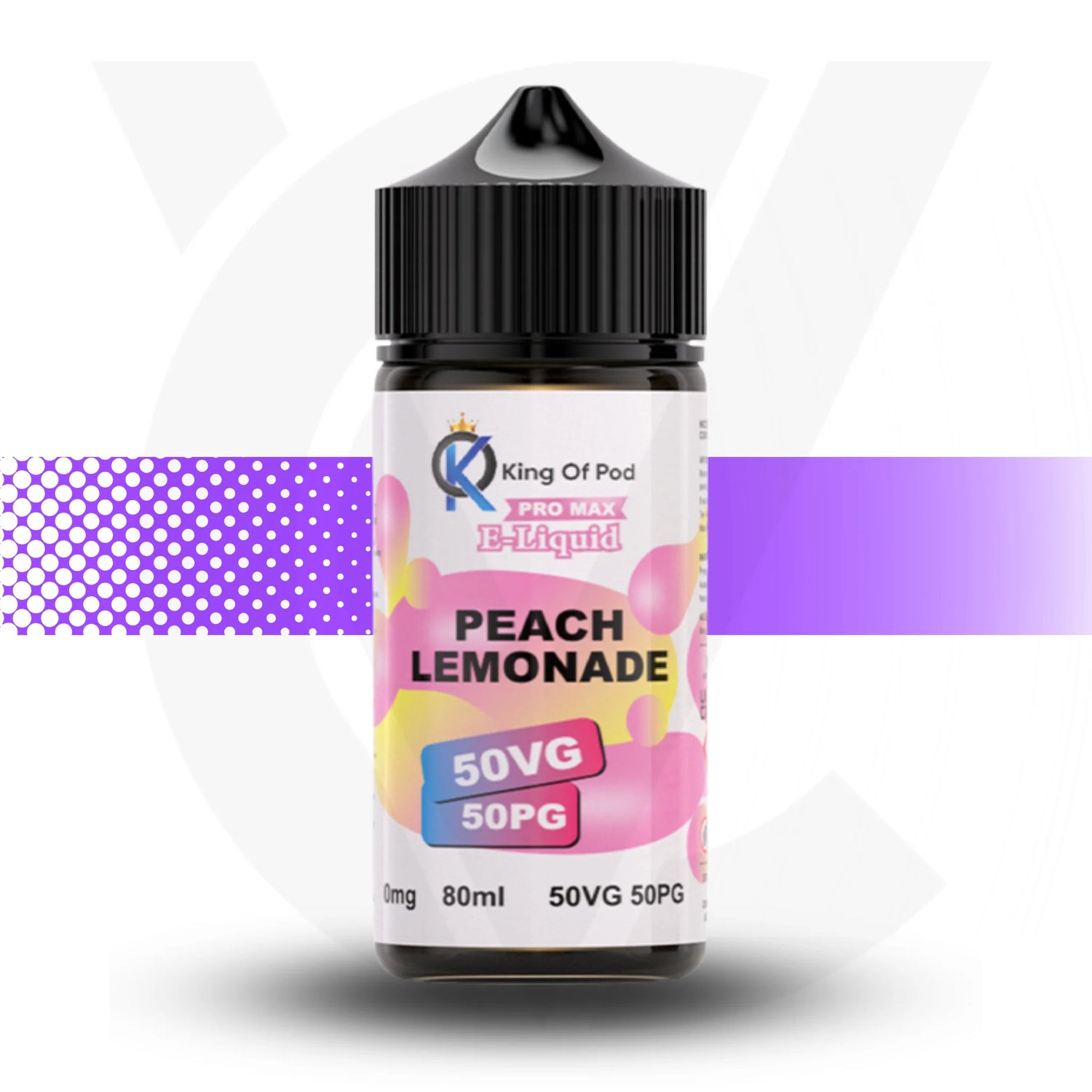 E-liquid bottle labeled &